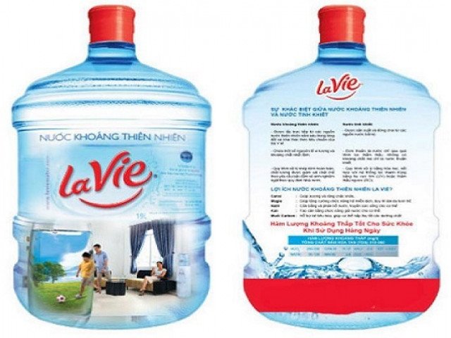 Tư vấn người dùng cách phân biệt nước khoáng Lavie bình 20 lít thật giả trên thị trường