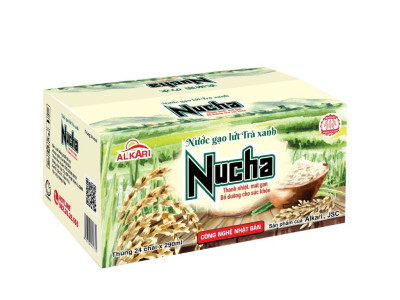 TRÀ GẠO NỨT TRÀ XANH GIẢM CÂN THANH LỌC CƠ THỂ NUCHA