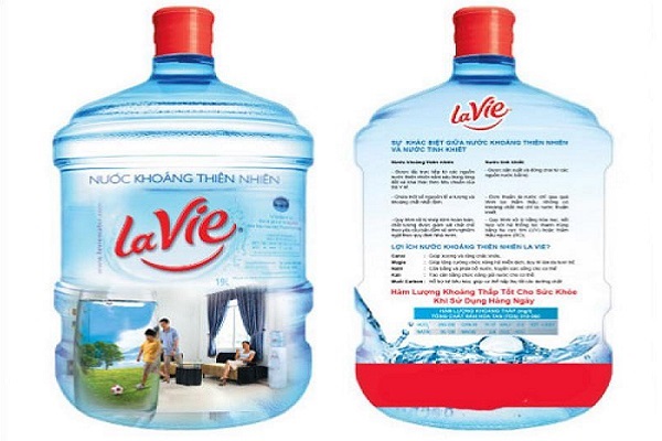 Tư vấn người dùng cách phân biệt nước khoáng Lavie bình 20 lít thật giả trên thị trường